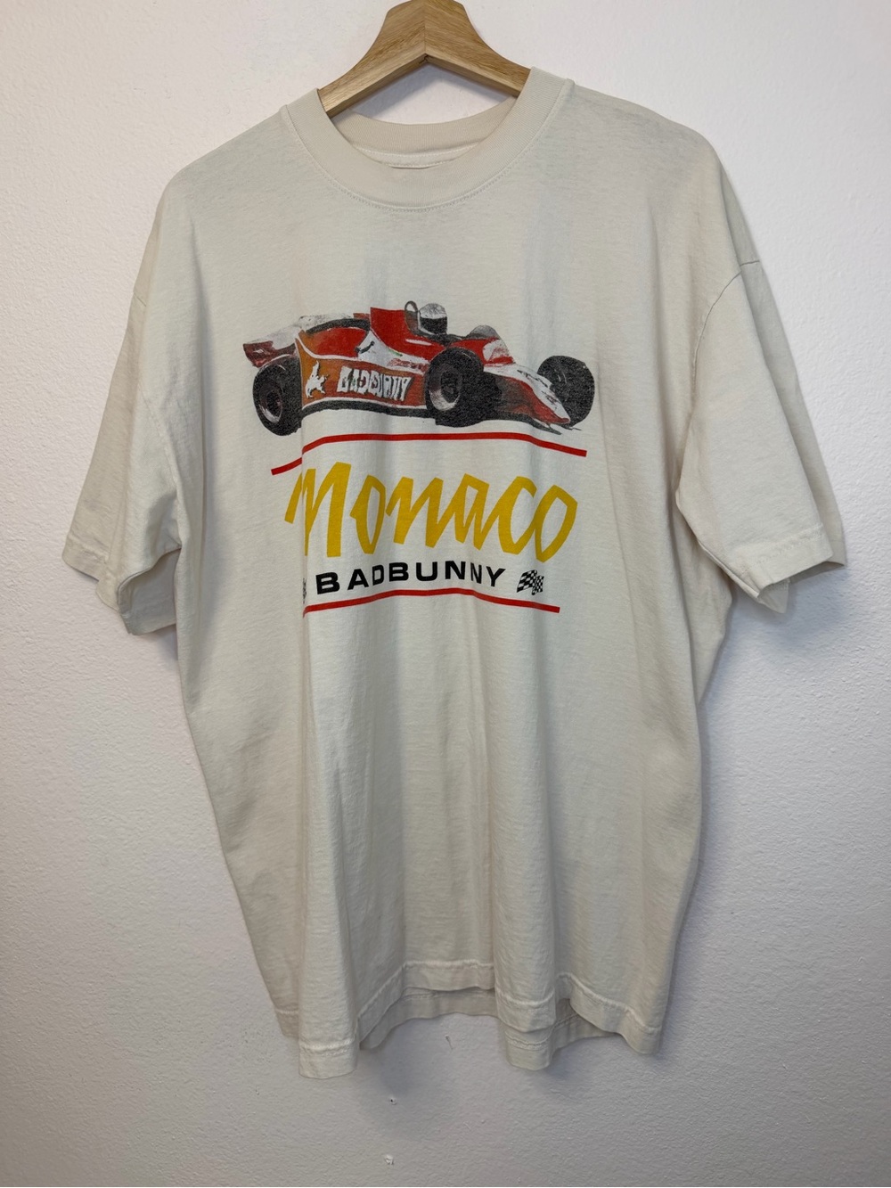 Bad Bunny Monaco Graphic Tee - official concert merch